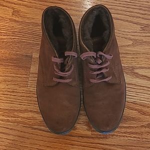 Tod's suede winter boots